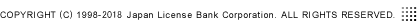 COPYRIGHT (c) 1998-2025 Japan License Bank Corporation. ALL RIGHTS RESERVED.
